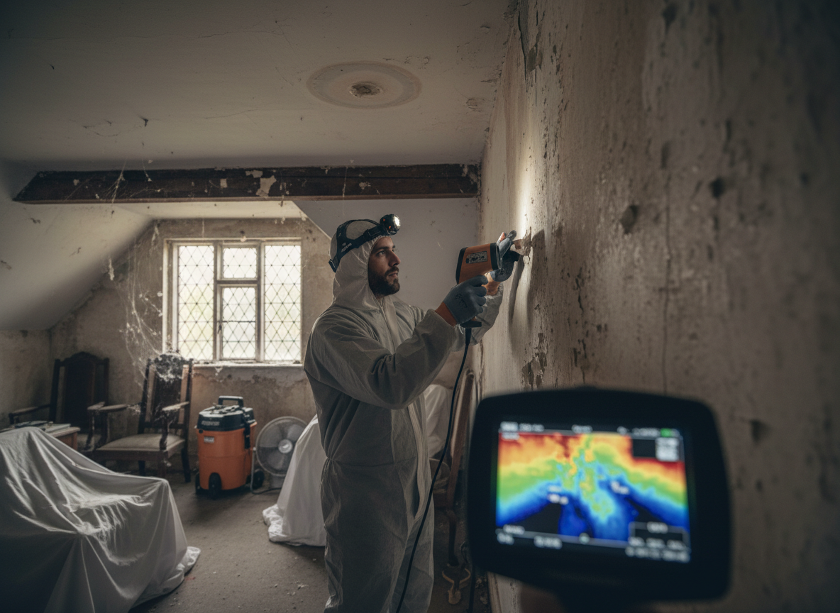 Spotting Hidden Moisture in Older Burton Properties