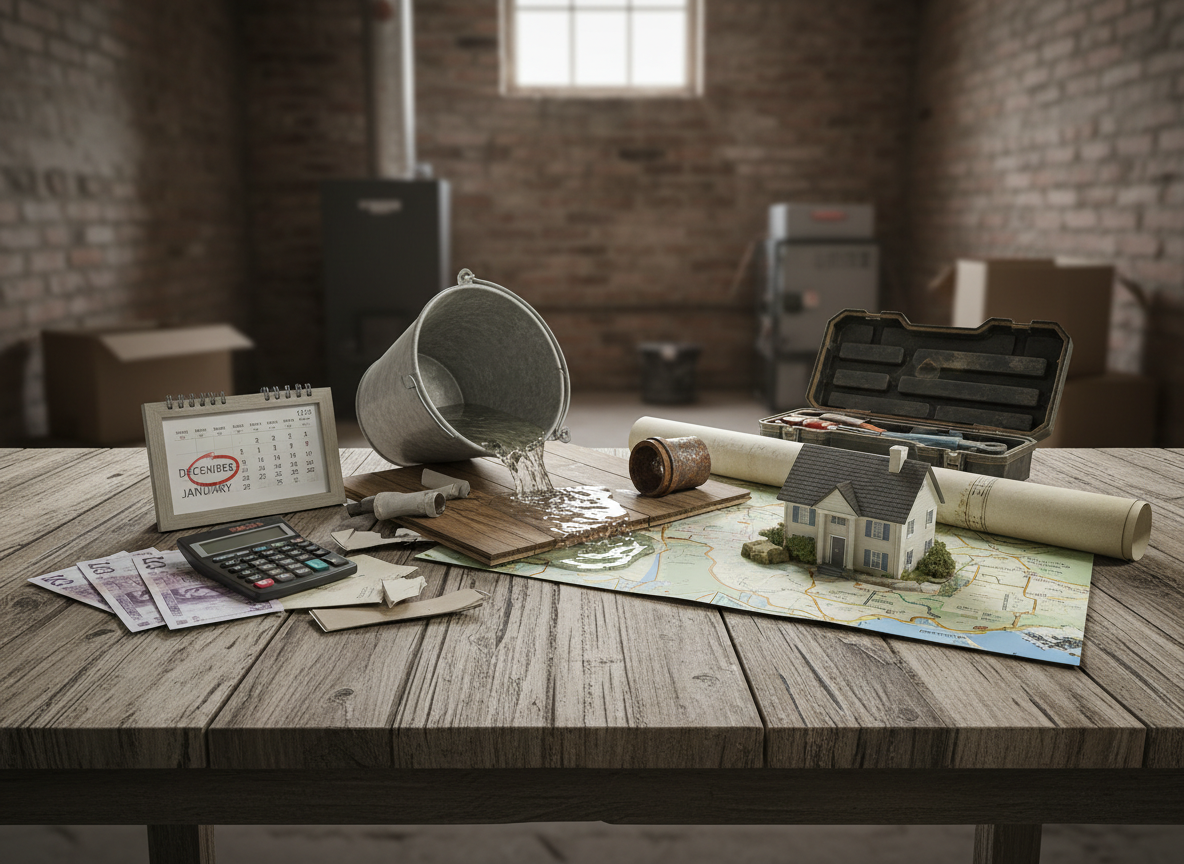What Influences Water Damage Repair Costs Around Burton