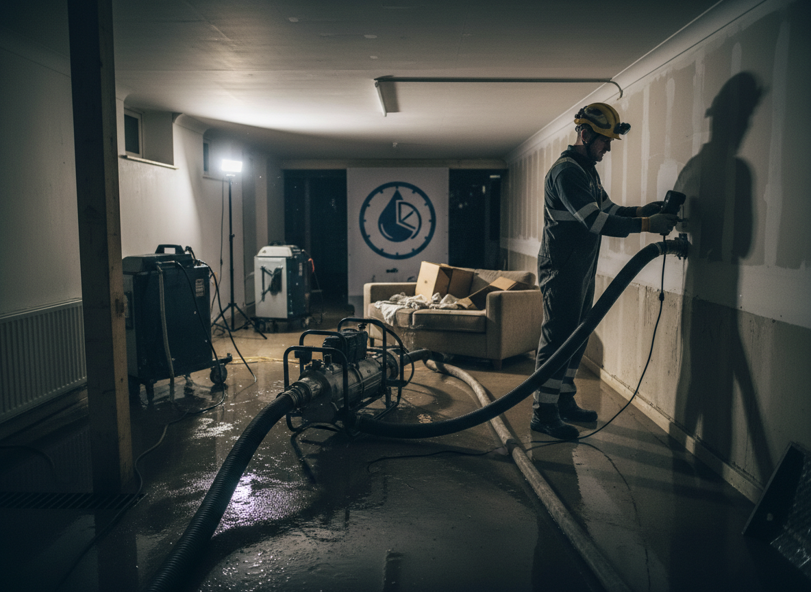 24-hour water restoration near me in Burton