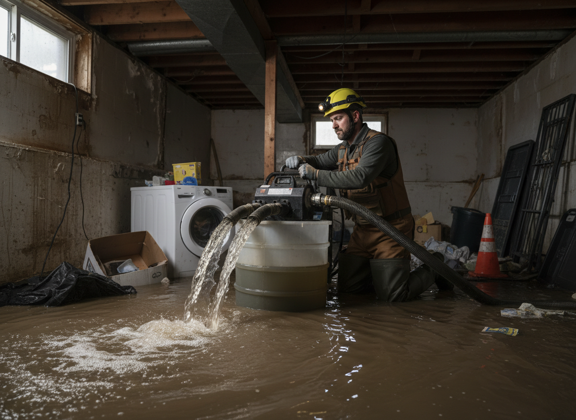 Rapid water extraction in Burton