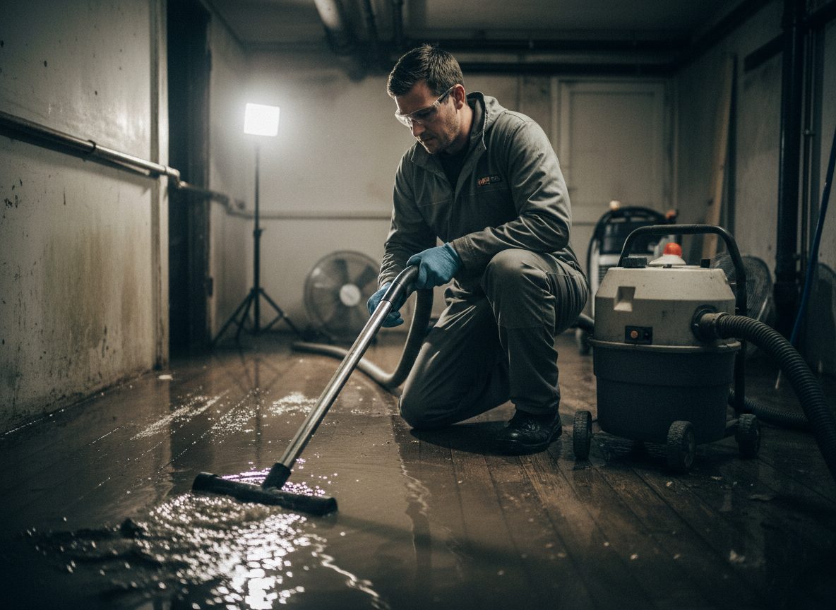 Water extraction in Burton